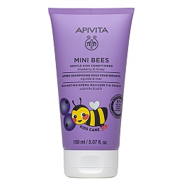 APIVITA MINI BEES KIDS кондиціонер для волосся ЧОРНИЦЯ та МЕД 150мл