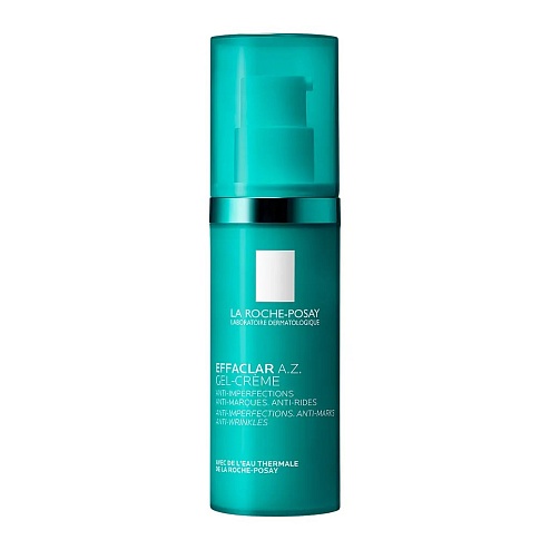 LA ROCHE-POSAY ЕФАКЛАР АЗ. гель-крем із комплексом 3-х кислот 40мл