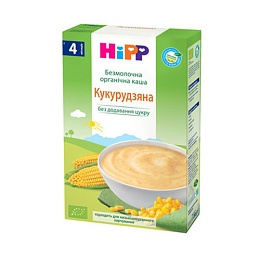 HIPP каша безмолочна КУКУРУДЗЯНА 200г 4+