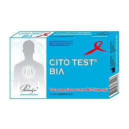 ТЕСТ CITO TEST HIV 1\2 д/діагн. ВІЛ-інфекцій