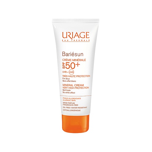 URIAGE БАРЄСАН сонцезахисний мінеральний крем SPF50+ 100мл
