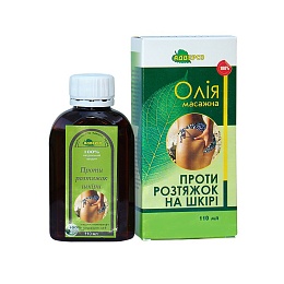 ОЛІЯ масажна від розтягів шкіри 110мл