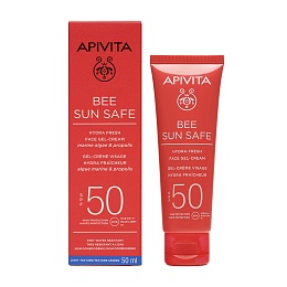 APIVITA BEE SUN SAFE гель-крем для обличчя SPF50 50мл