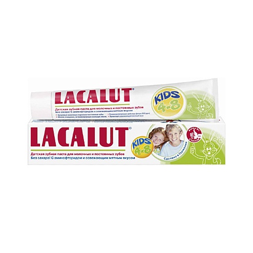 LACALUT ДИТЯЧА зубна паста 4-8р 50мл