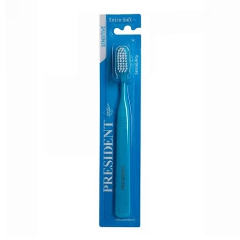 PRESIDENT SENSITIVE зубна щітка середньо-м'яка