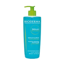 BIODERMA СЕБІОМ гель очищуючий для комбінованої,жирної шкіри 500мл