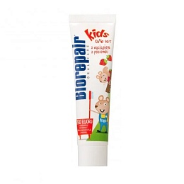 BIOREPAIR зубна паста дитяча "Веселе мишеня" 0-6р 50мл суниця