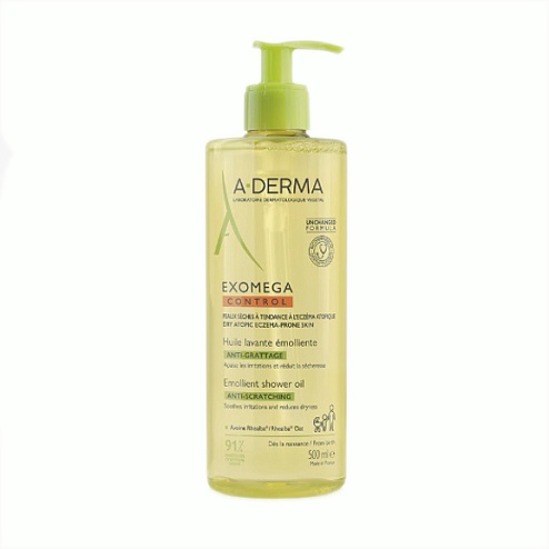 A-DERMA ЕКЗОМЕГА КОНТРОЛ олія-емолент очищуюча 500мл