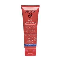 APIVITA BEE SUN SAFE молочко для обличчя та тіла SPF50 100мл