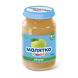 МАЛЯТКО пюре ЯБЛУКО 180г