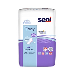 ПРОКЛАДКИ урологічні SENI LADY slim normal 20
