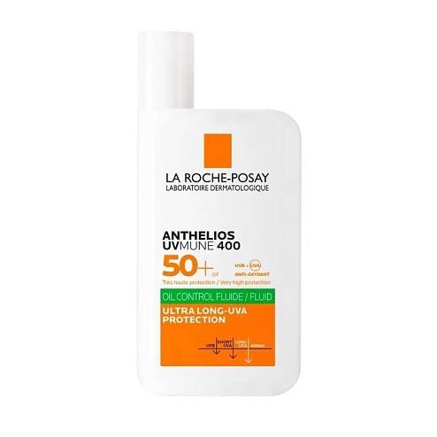 LA ROCHE-POSAY АНТЕЛІОС SPF50+ UVMUNE 400 ОІЛ КОНТРОЛ флюїд сонцезахисний з матуючим ефектом 50мл