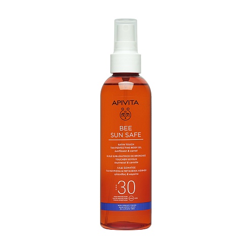 APIVITA BEE SUN SAFE олія для засмаги тіла SPF30 200мл