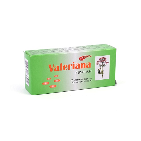 ВАЛЕРІАНА екстракт 100