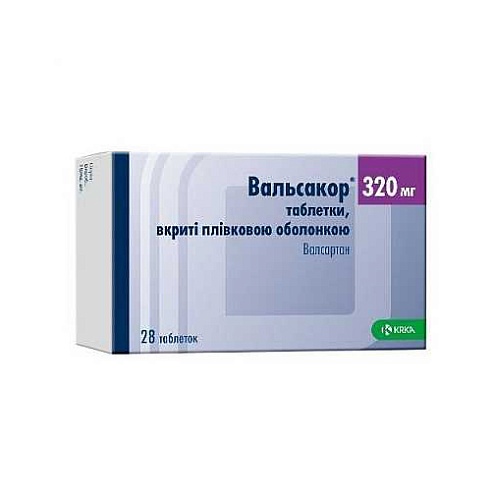 ВАЛЬСАКОР таб. 320мг 28