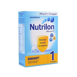 NUTRILON 1 КОМФОРТ 300г 0-6м.