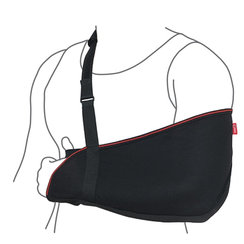 БАНДАЖ д/руки підтрим (косинка) р.М R9103 чорний