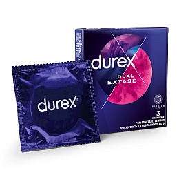 ПРЕЗЕРВАТИВ DUREX 3 Dual Extase