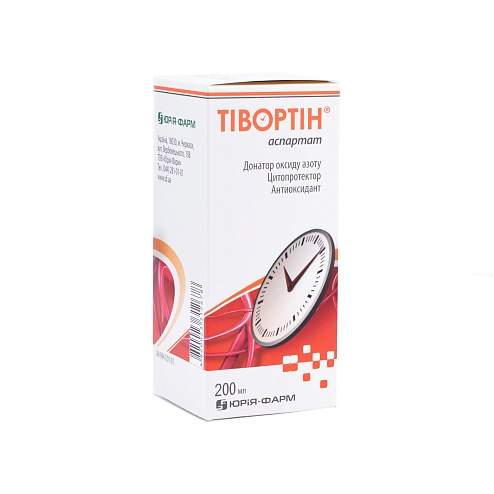 ТІВОРТІН АСПАРТАТ р-н 200мл