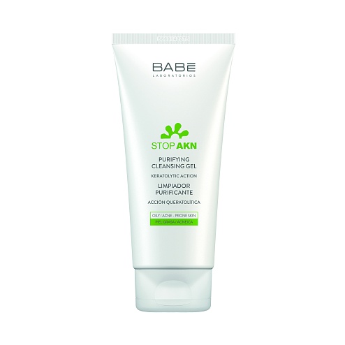 BABE STOP AKN гель очищуючий для жирної та проблемної шкіри 200мл