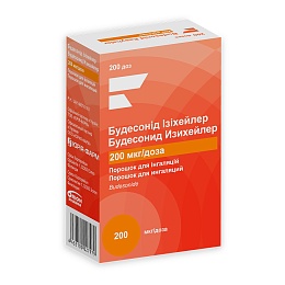 БУДЕСОНІД ІЗІХЕЙЛЕР пор. д/інг. 200мкг/дозу 200доз