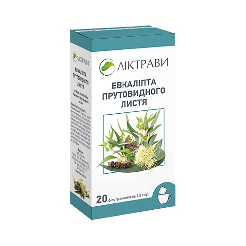 ЕВКАЛІПТА листя 2,5г 20 пакети