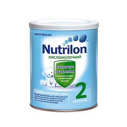 NUTRILON 2 КИСЛОМОЛОЧНИЙ 400г 6-12м.