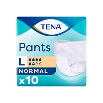 ПІДГУЗНИКИ-ТРУСИ TENA LADY PANTS normal L 100-135см 10
