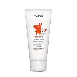 BABE PEDIATRIC SUN лосьйон сонцезахисний водостійкий SPF50+ 100мл