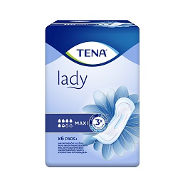 ПРОКЛАДКИ урологічні TENA LADY maxi 6