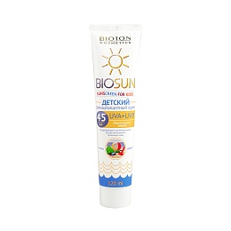 BIOSUN крем сонцезахисний SPF45 дитячий 120мл